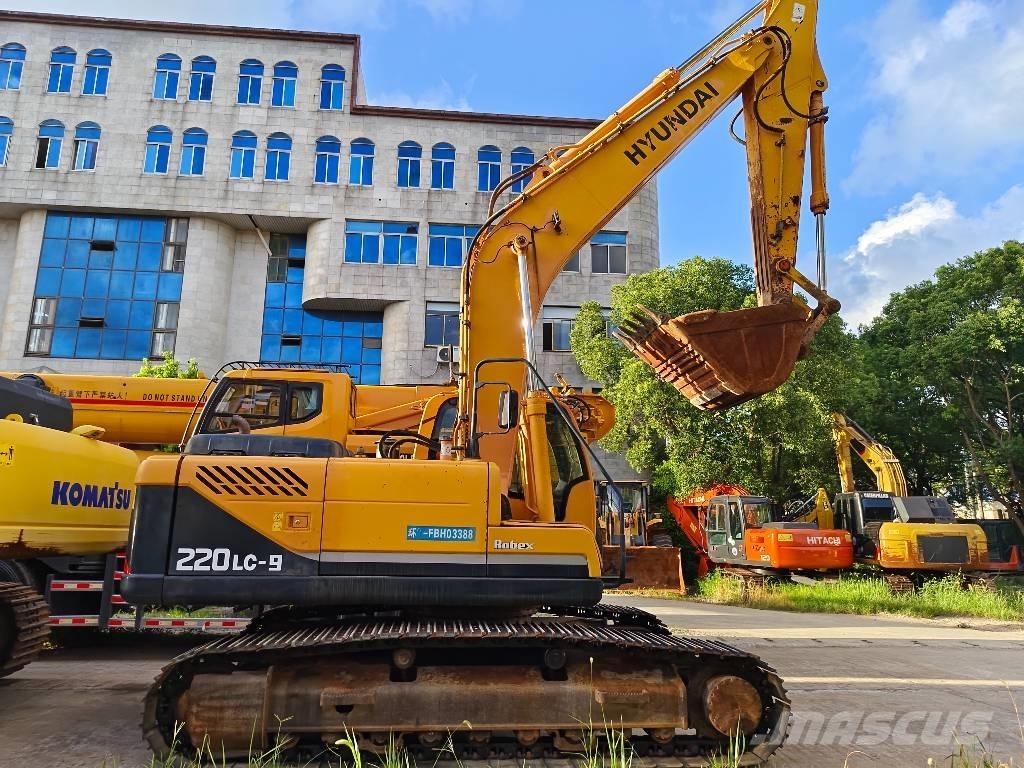 Hyundai R 220LC-9S Bagri goseničarji