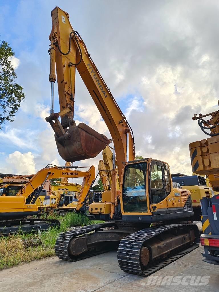 Hyundai R 220LC-9S Bagri goseničarji
