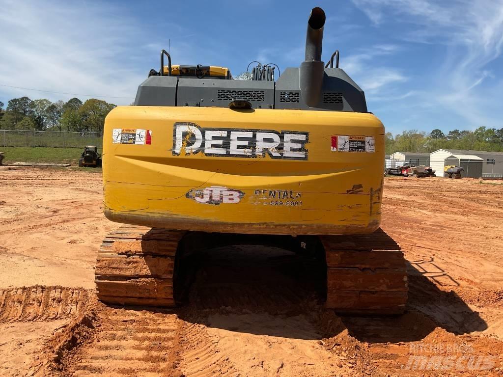 John Deere 210 Bagri goseničarji