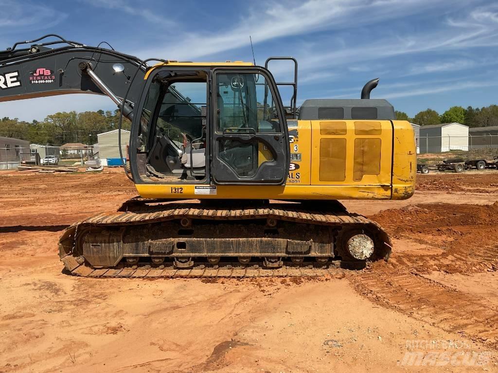 John Deere 210 Bagri goseničarji