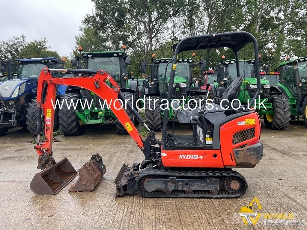 Kubota KX 019-4 Mini bagri <7t