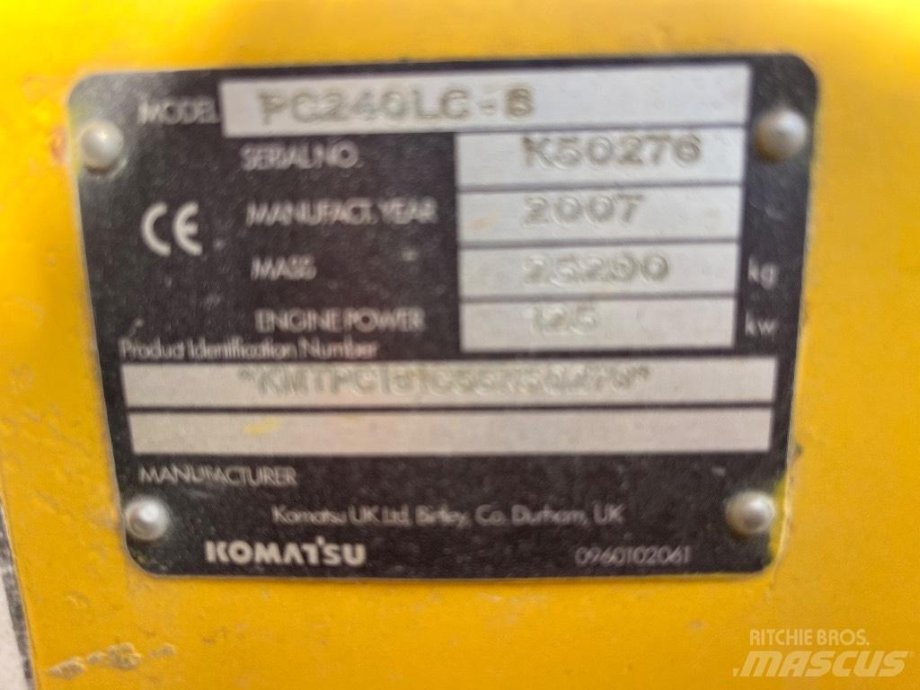 Volvo Pc240-7 Bagri goseničarji