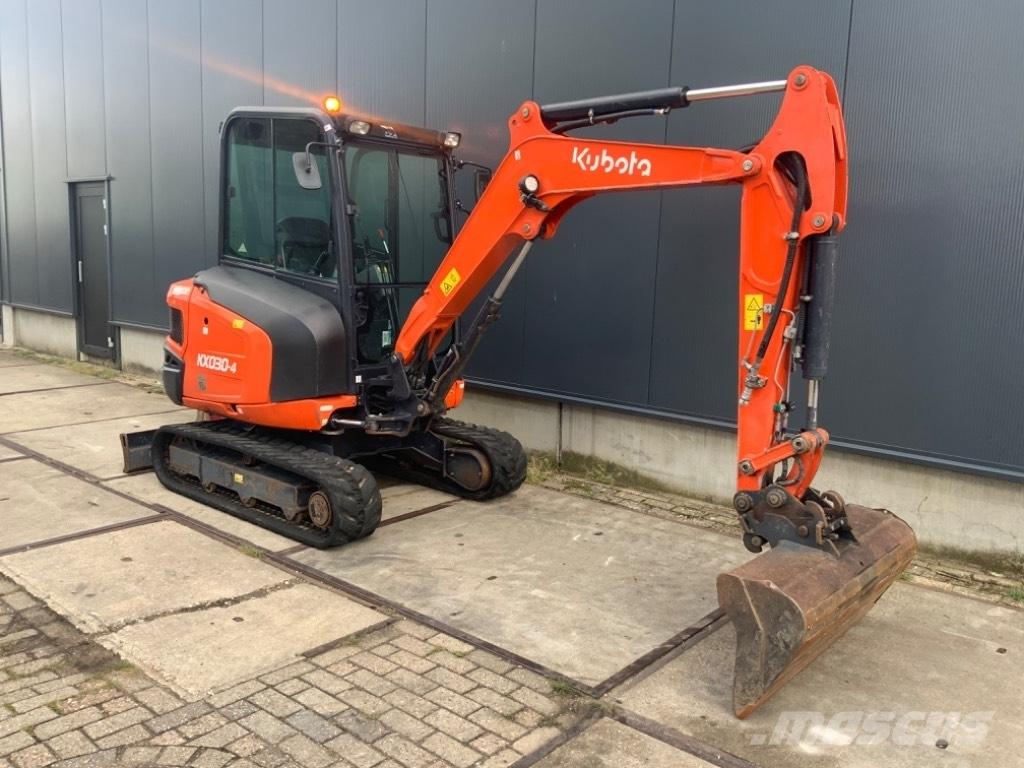 Kubota KX 030-4 Mini bagri <7t