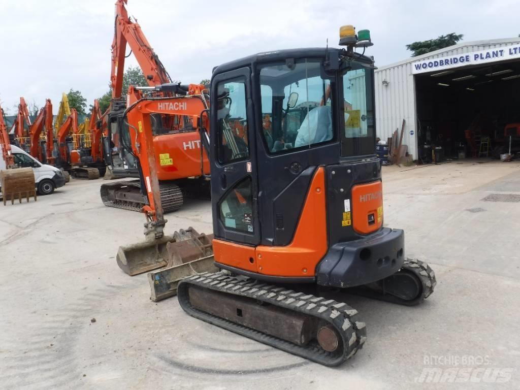 Hitachi ZX 38 U-5 A Mini bagri <7t
