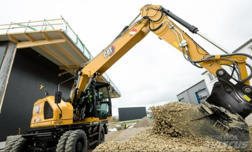 CAT M 317 UTHYRES Bagri na kolesih