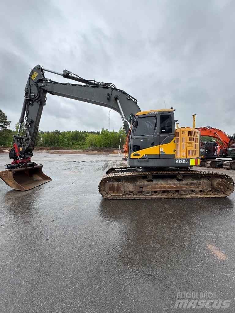Volvo ECR 235 DL Bagri goseničarji