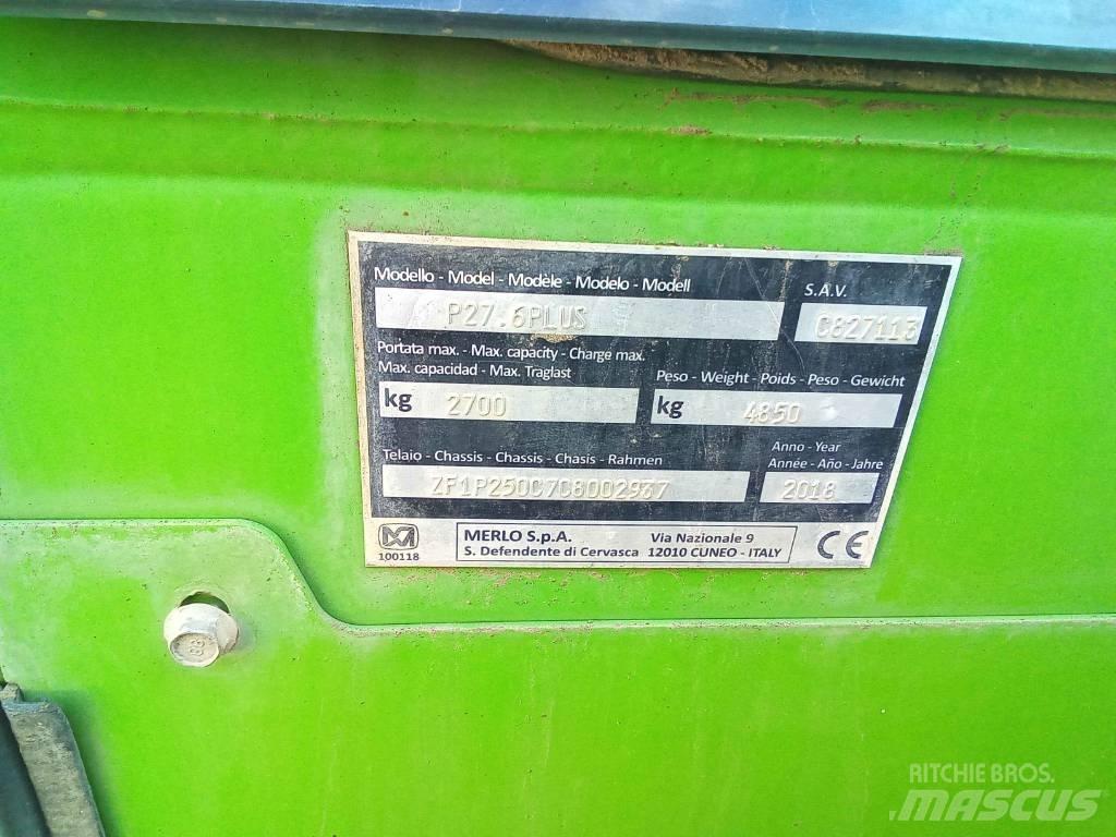 Merlo P 27.6 Plus Teleskopski viličarji