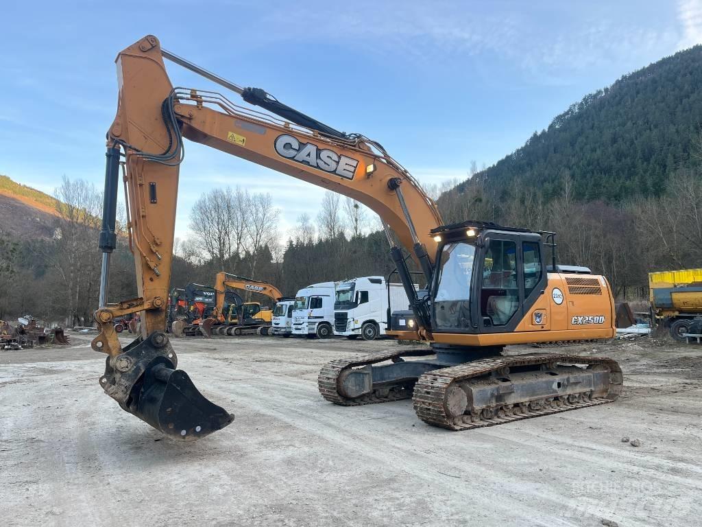 CASE CX 250 D Bagri goseničarji