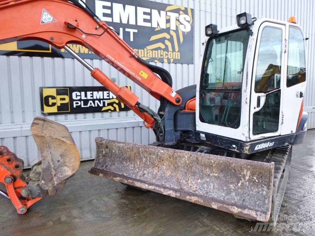 Kubota KX 080-3 A Midi bagri 7t – 12t