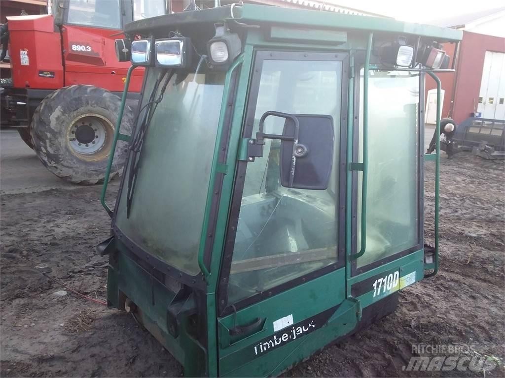 Timberjack 1710d Kabine in notranjost