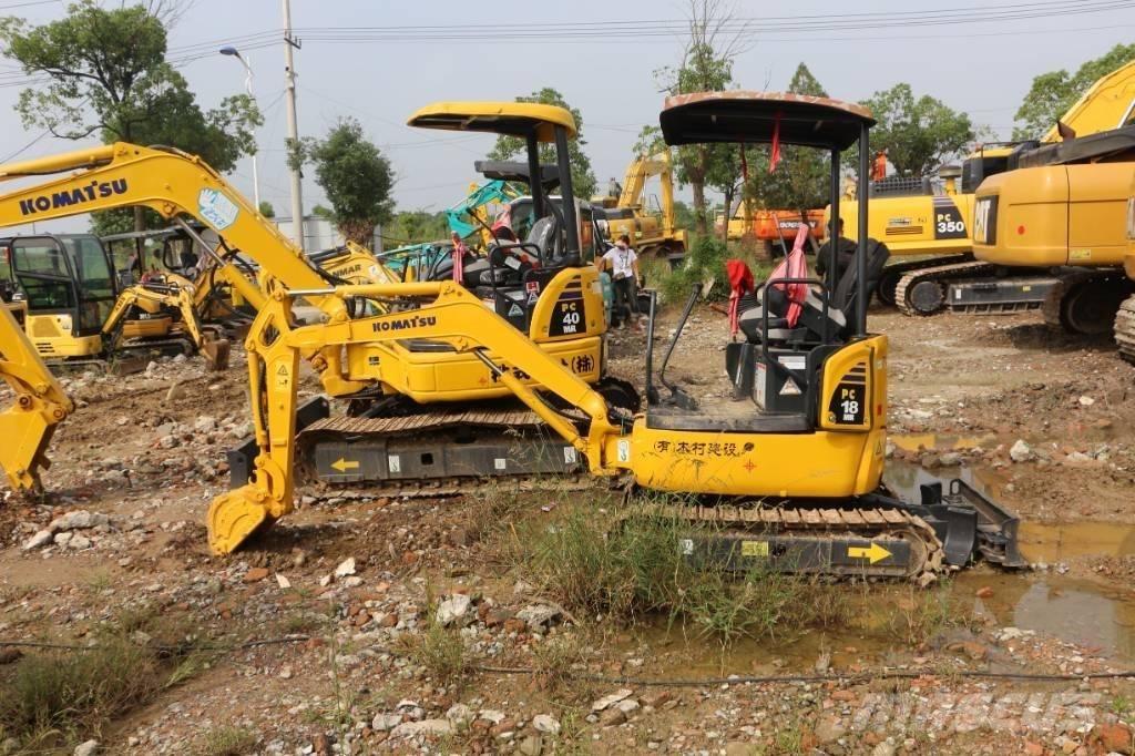 Komatsu PC 18 MR Mini bagri <7t