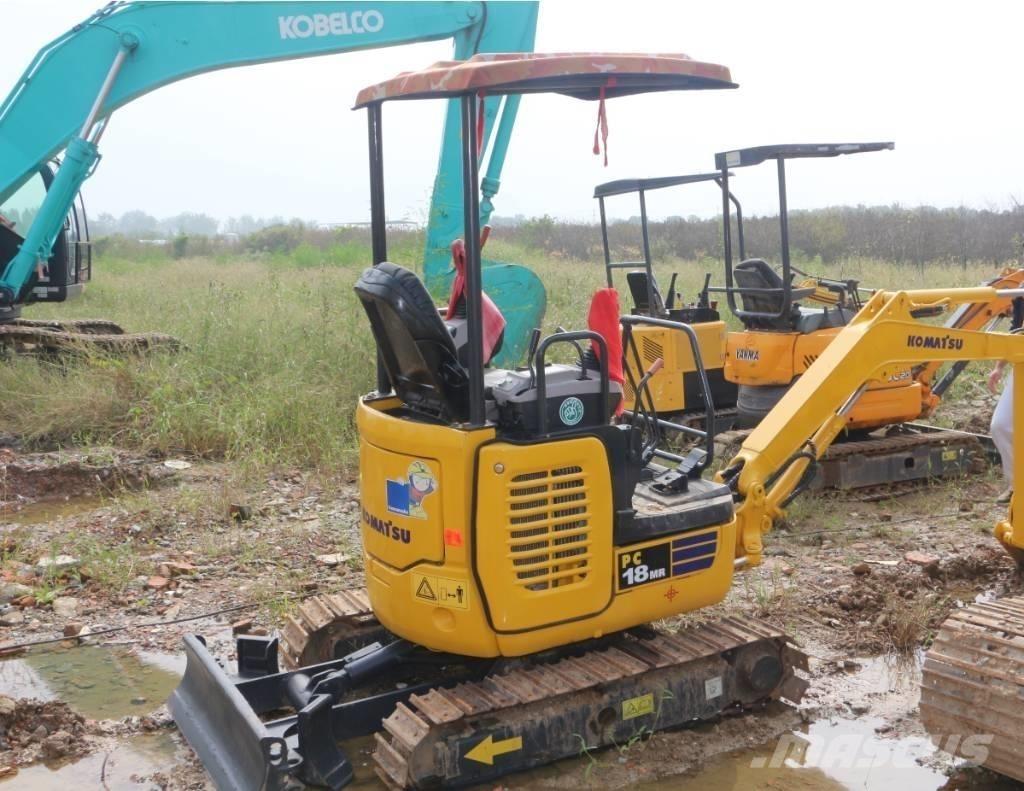Komatsu PC 18 MR Mini bagri <7t