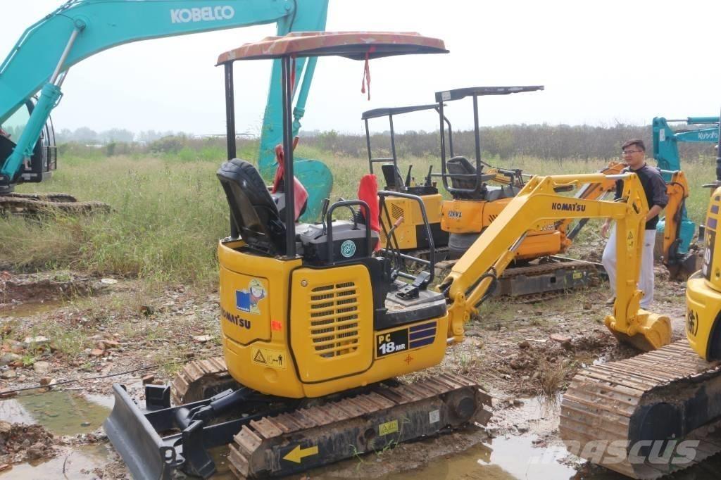 Komatsu PC 18 MR Mini bagri <7t