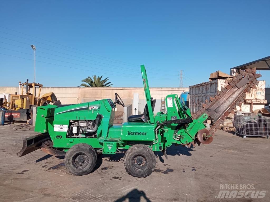 Vermeer RTX450 Freze za kopanje jarkov Trenčerji