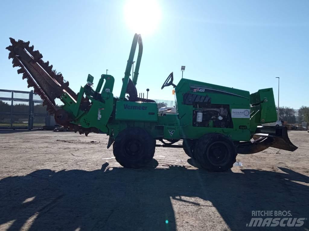 Vermeer RTX450 Freze za kopanje jarkov Trenčerji