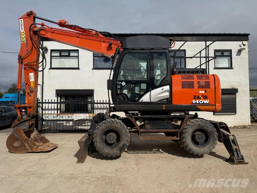 Hitachi ZX 140 W-6 Bagri na kolesih