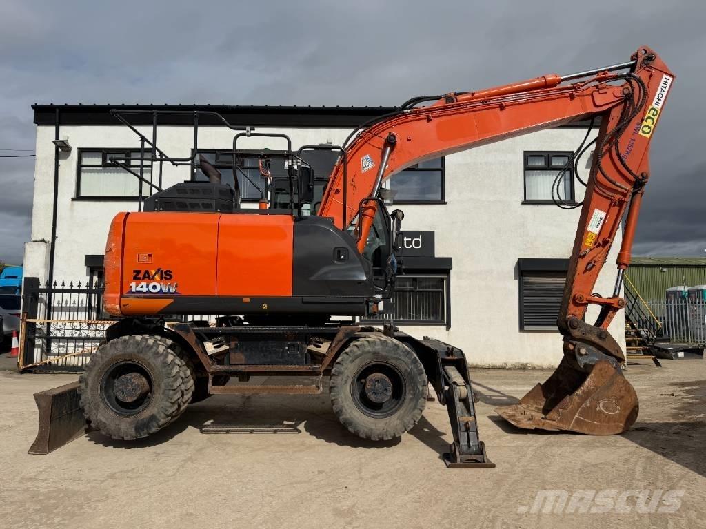 Hitachi ZX 140 W-6 Bagri na kolesih