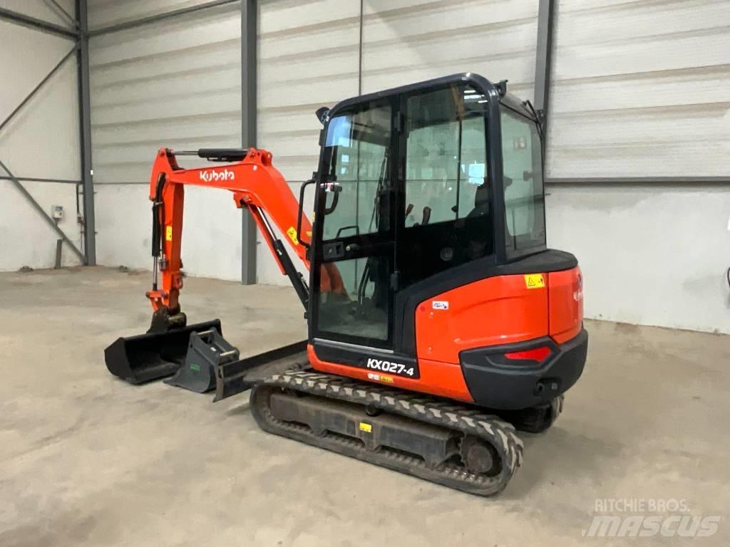 Kubota KX 027-4 HI Mini bagri <7t