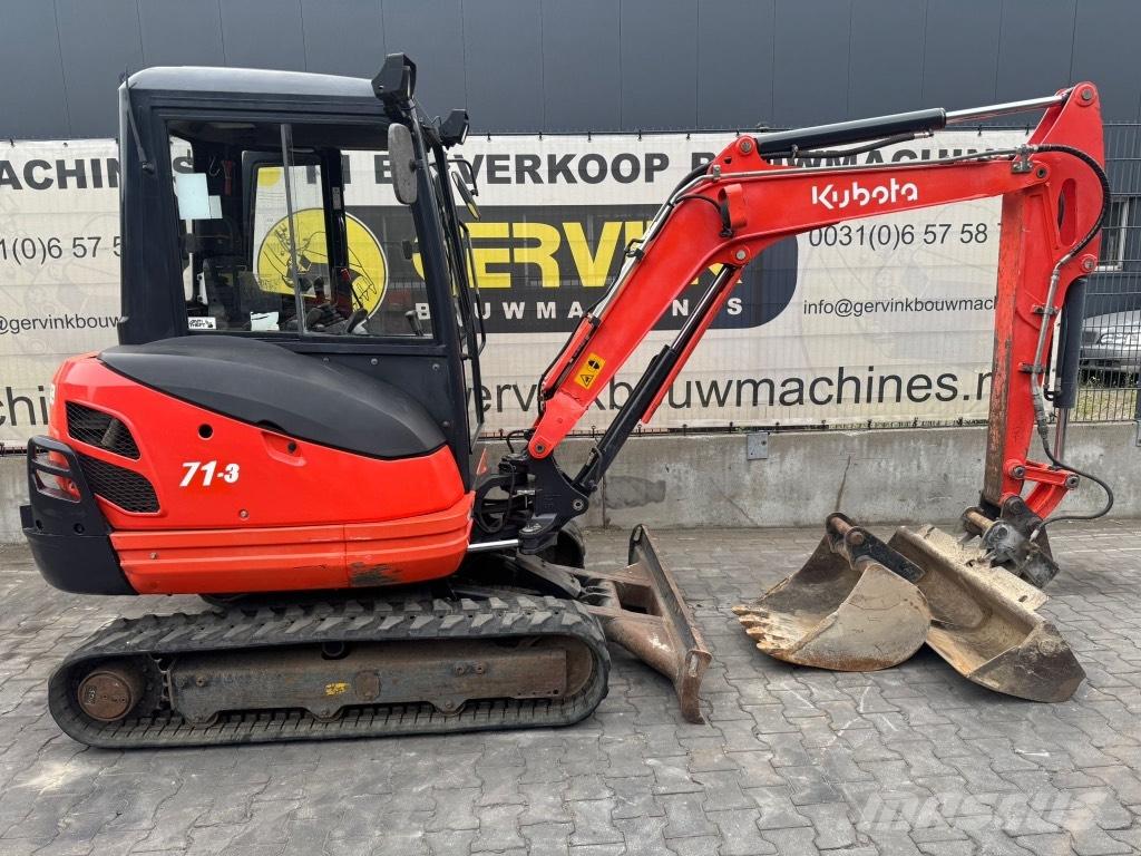 Kubota KX 71-3 Mini bagri <7t