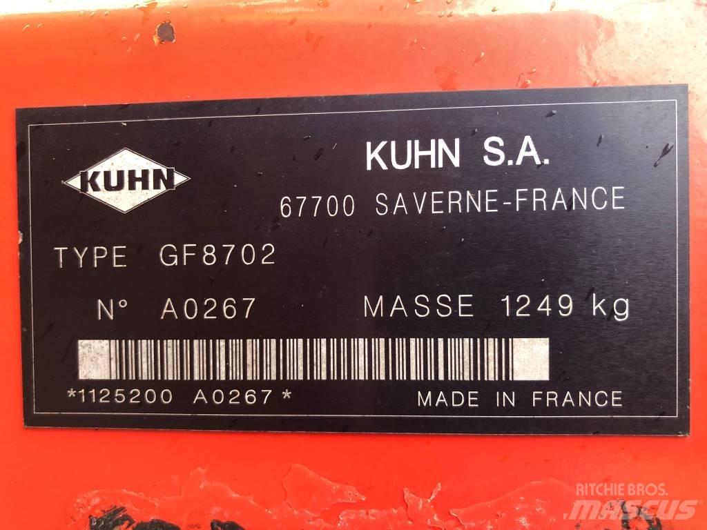 Kuhn GF 8702 Obračalniki in zgrabljalniki