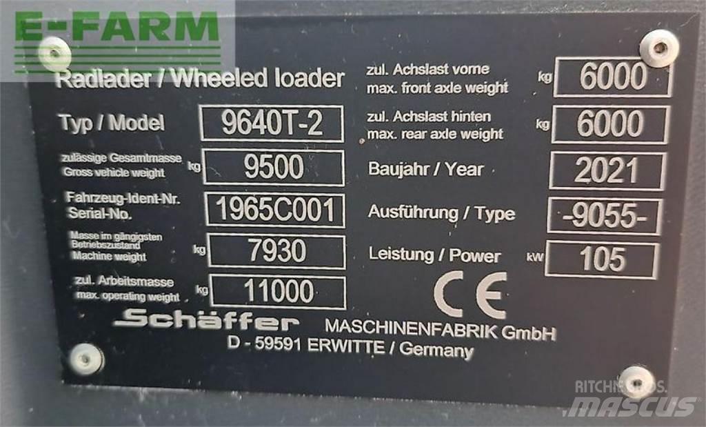 Schäffer 9640 t-2 Kmetijski teleskopski nakladalci