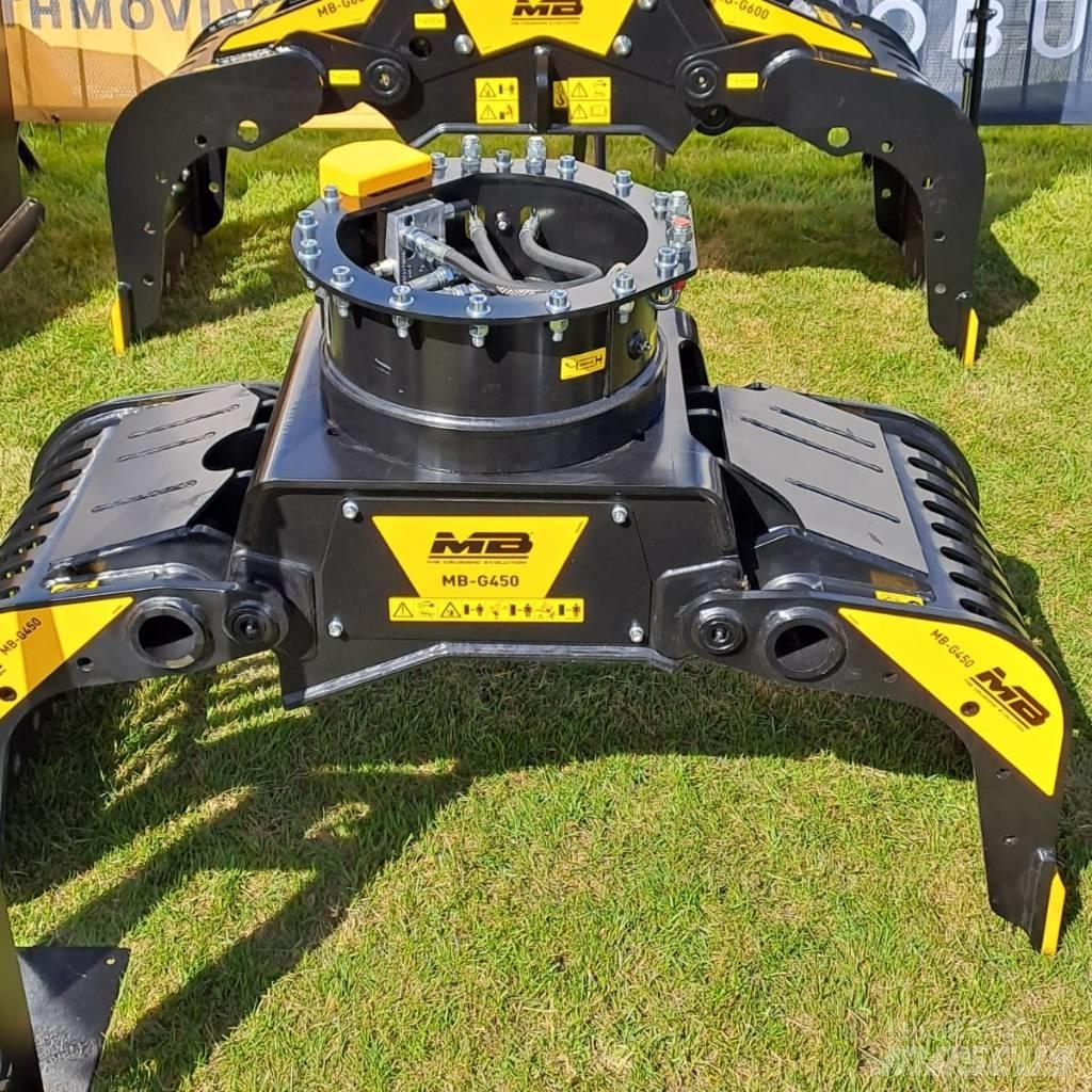 MB Crusher MB-G450 Drugi priključki in komponente