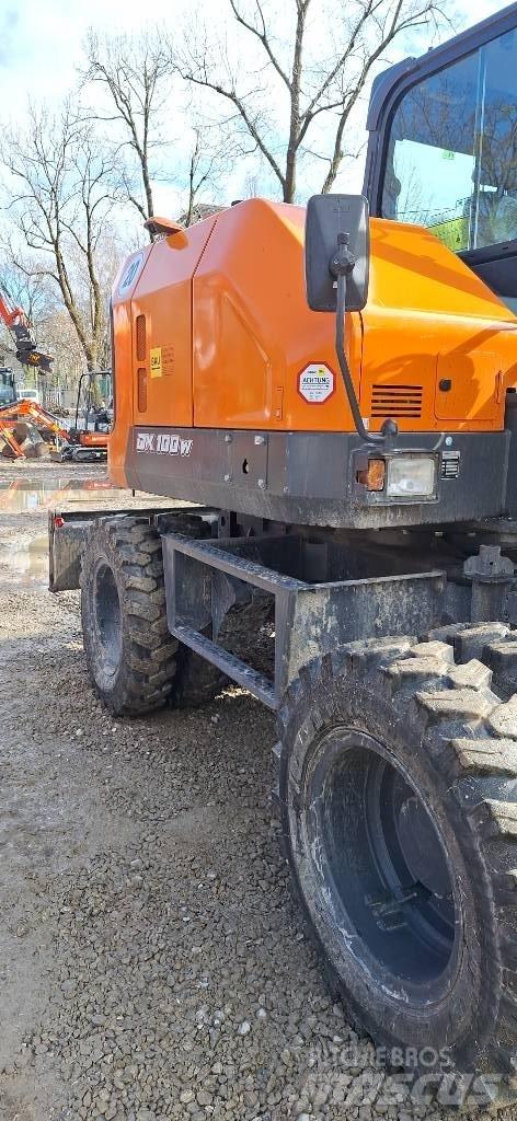 Doosan DX 100 W-7 Bagri na kolesih