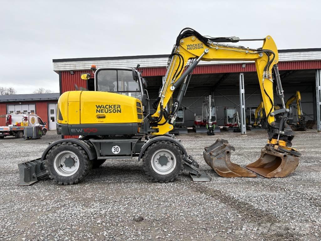 Wacker Neuson EW100 Bagri na kolesih