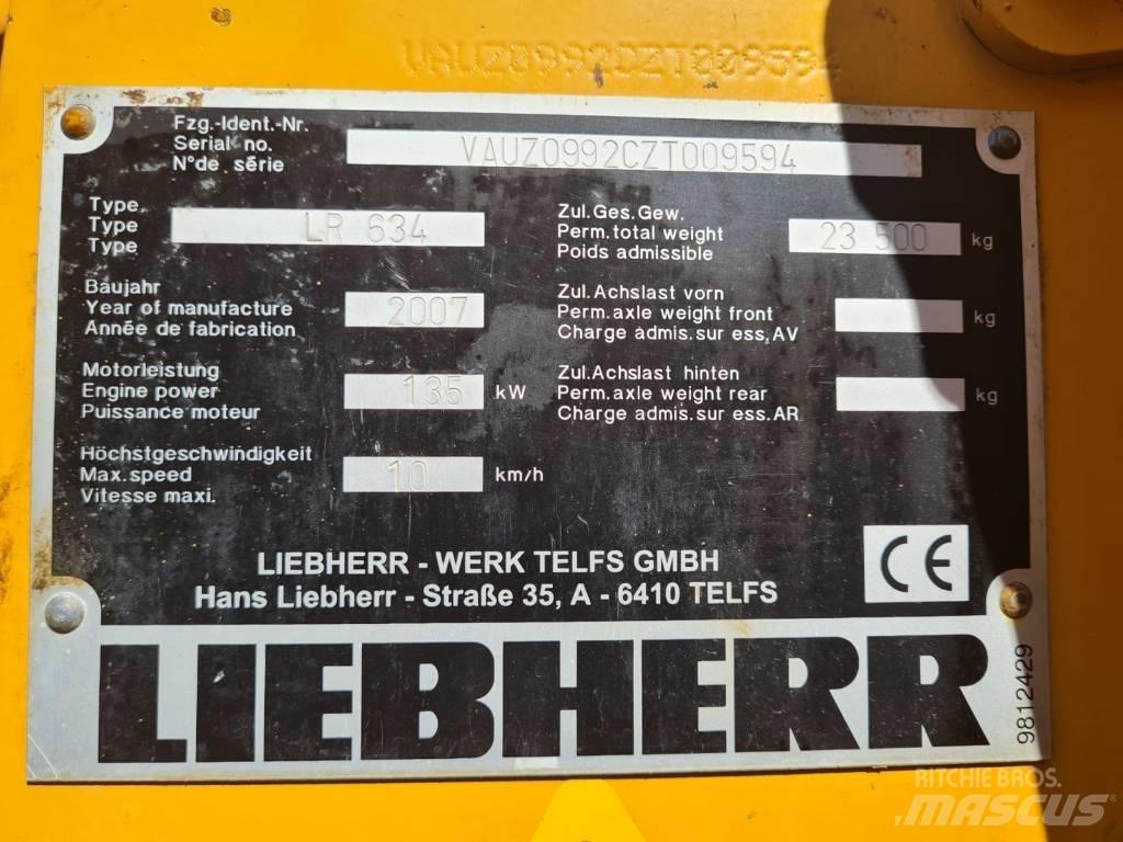 Liebherr LR 634 Nakladalci goseničarji