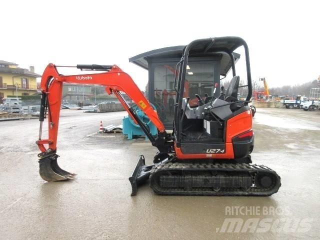 Kubota U 27-4 Mini bagri <7t