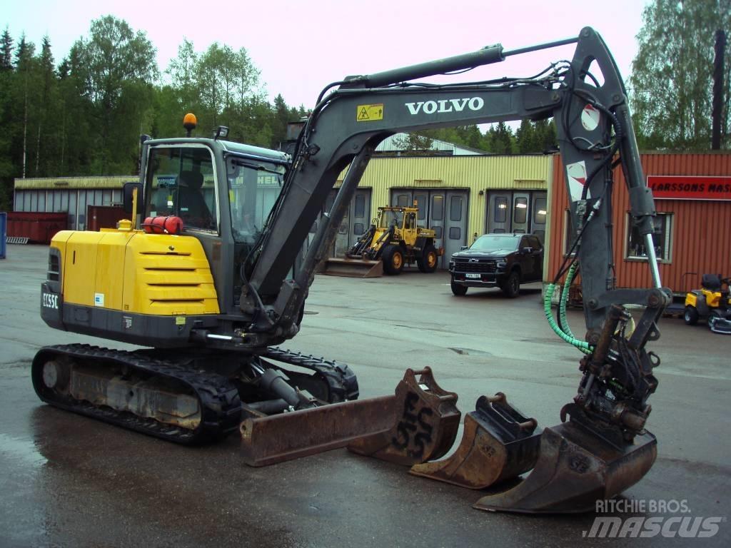 Volvo EC 55 C Mini bagri <7t