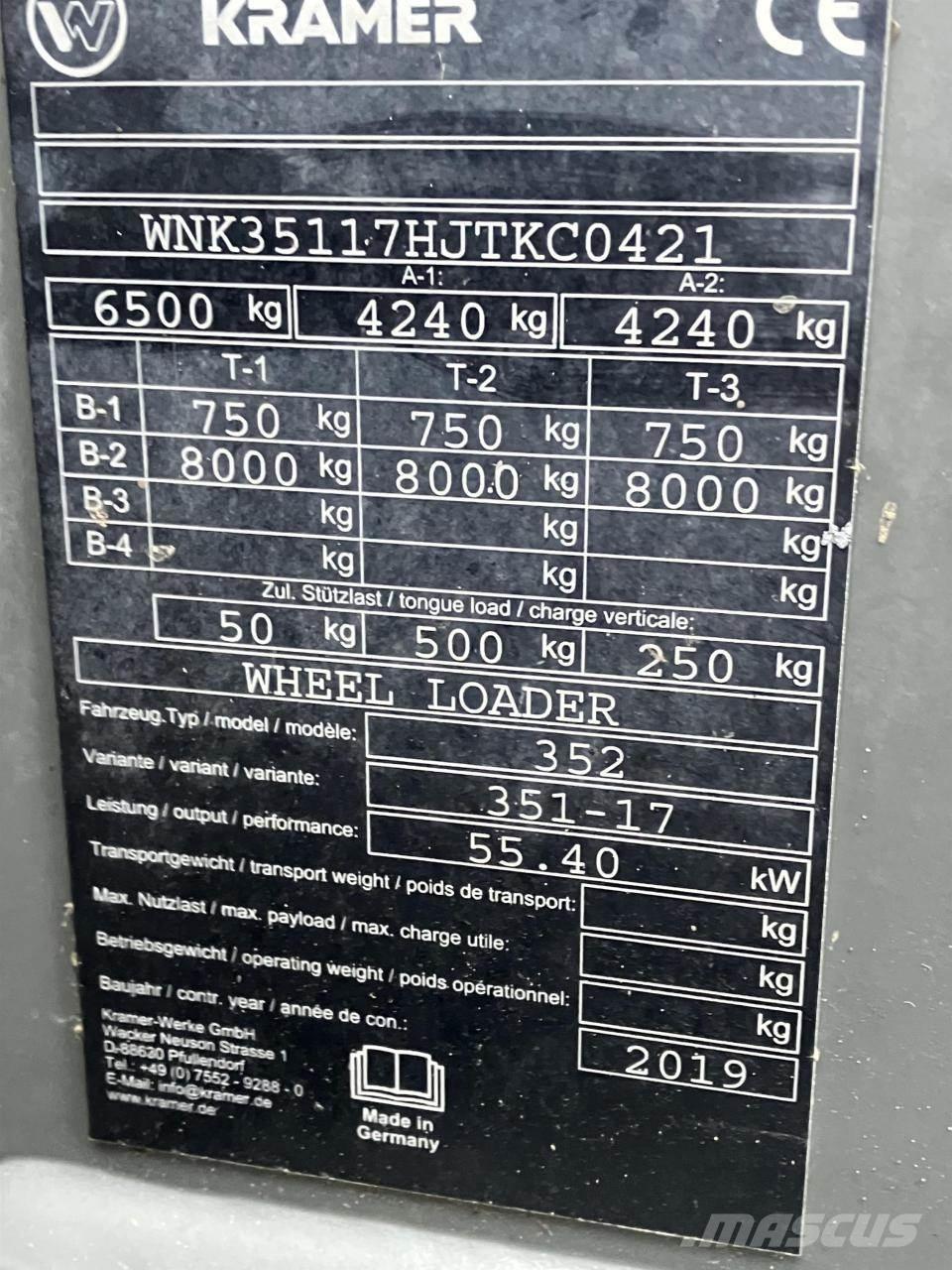 Kramer 8085T Kmetijski teleskopski nakladalci