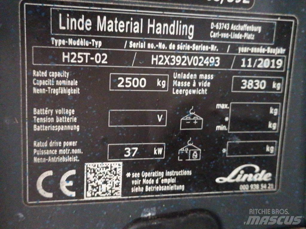Linde H25T-02 Električni viličarji