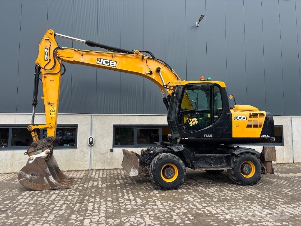 JCB JS 160 W Bagri na kolesih