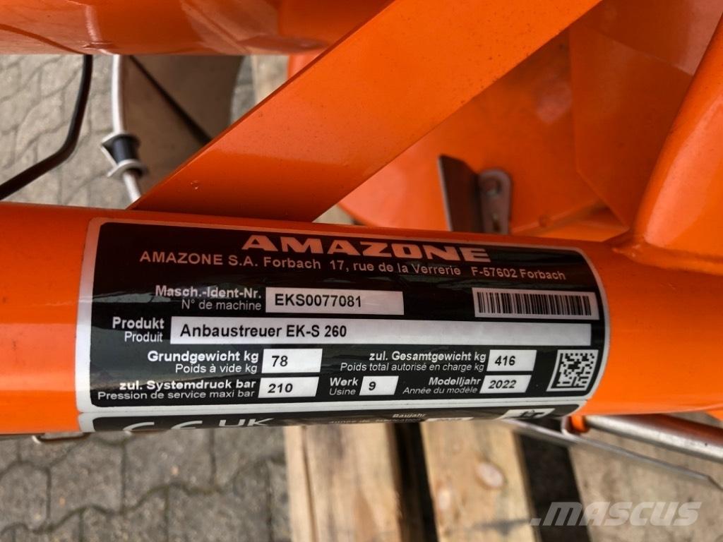 Amazone EKS 260 Trosilci peska in soli