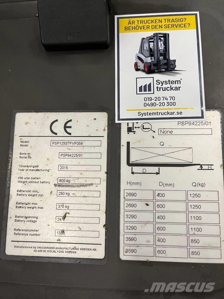 Atlet PSP125STFVP359 Ročni električni viličar