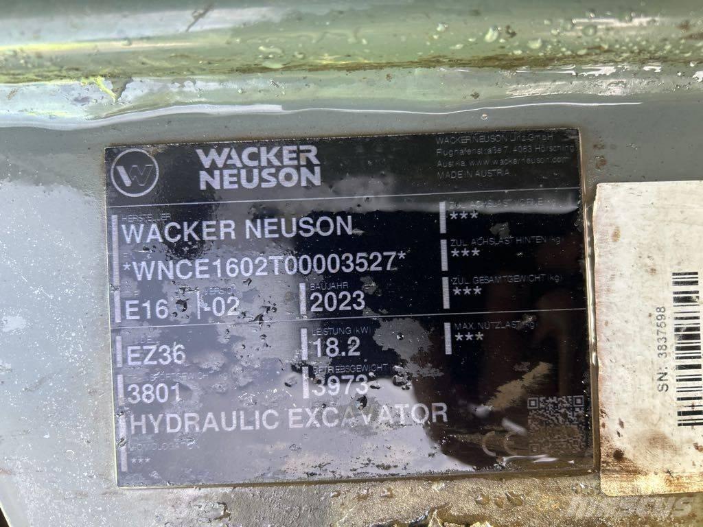 Wacker Neuson EZ36 Bagri goseničarji