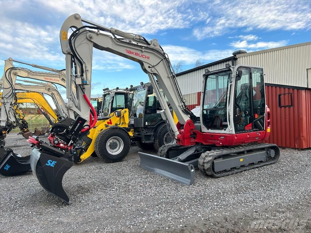 Takeuchi TB370 Mini bagri <7t