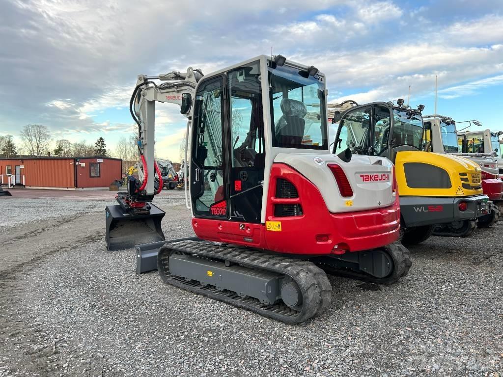 Takeuchi TB370 Mini bagri <7t