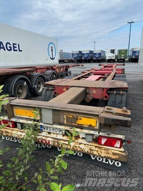Kögel SW 24 WXS-809 Kontejnerske polprikolice