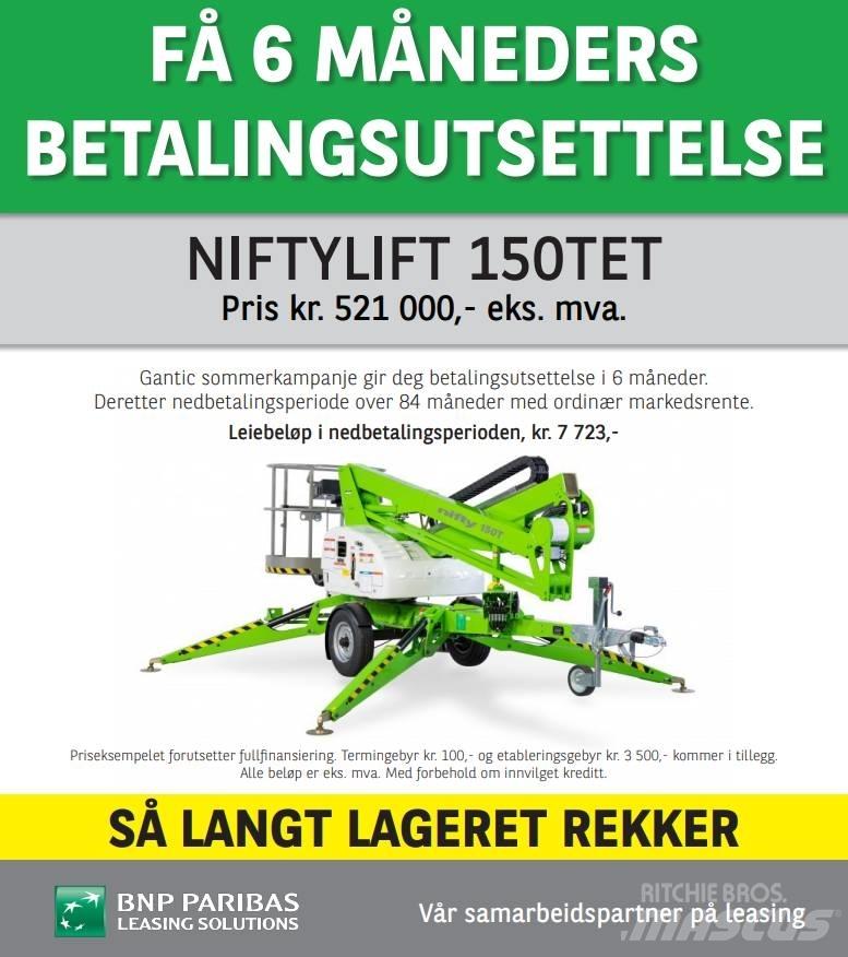 Niftylift 150TET Vlečne dvižne ploščadi