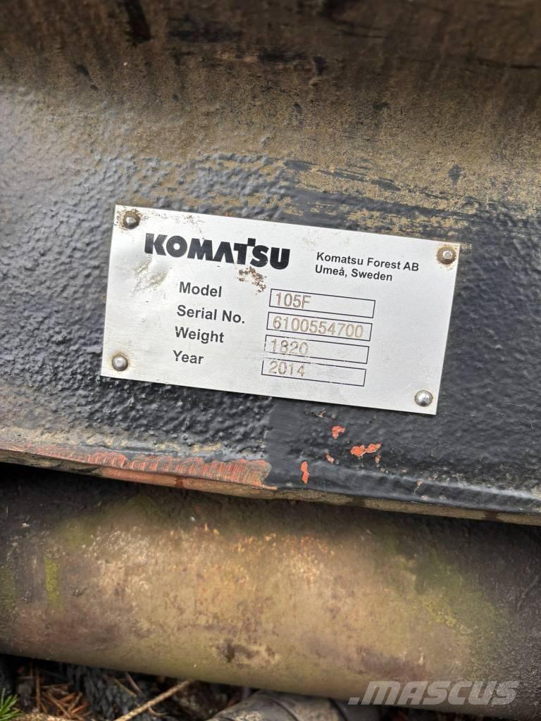 Komatsu 845 Forwarderji