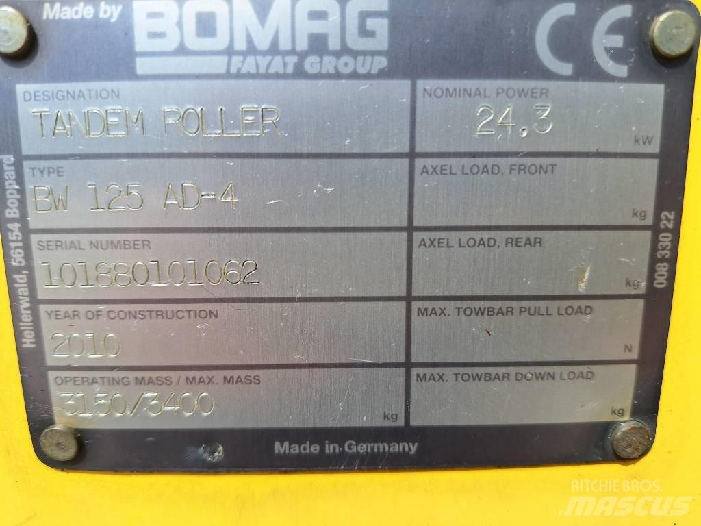 Bomag BW 125 AD-4 Dvojni valjarji