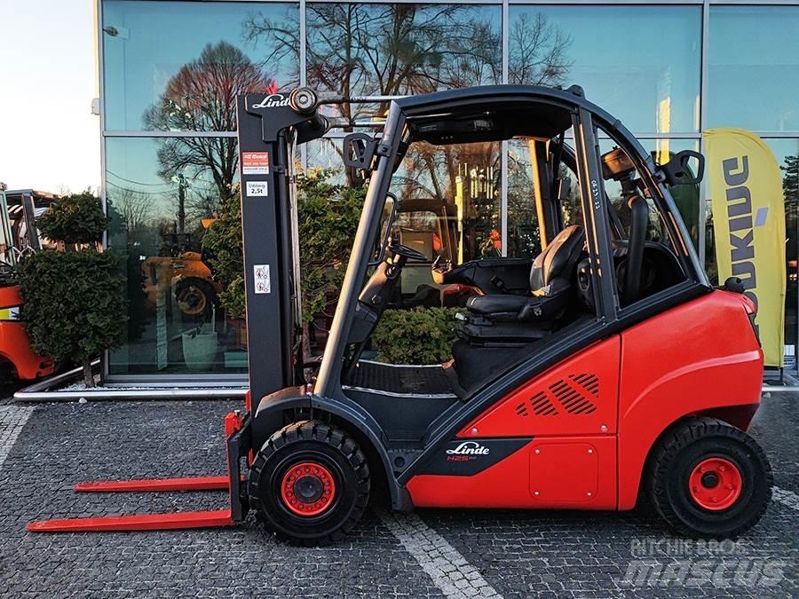 Linde H25T-02 Plinski viličarji