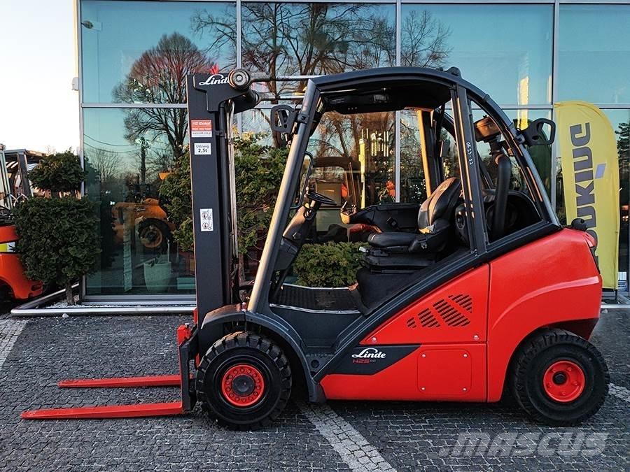 Linde H25T-02 Plinski viličarji