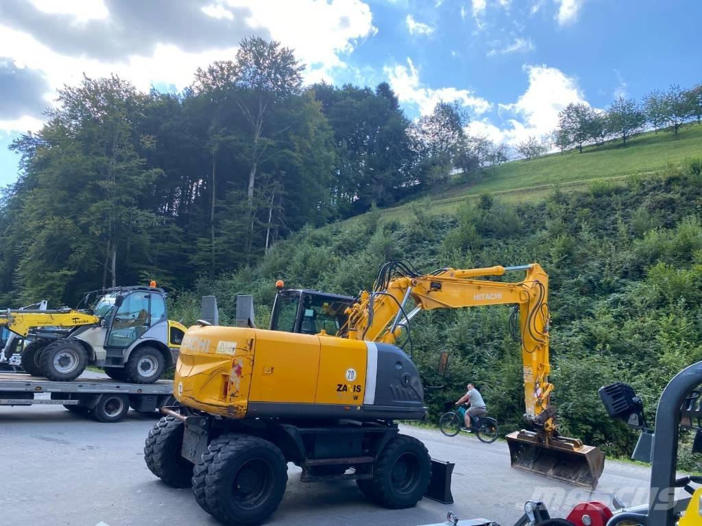 Hitachi ZX 140 W-3 Bagri na kolesih