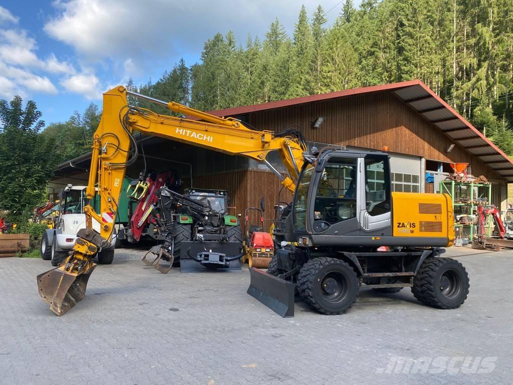 Hitachi ZX 140 W-3 Bagri na kolesih