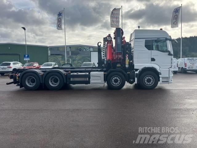 MAN TGS 35.510 8x4/4 Tovornjaki z žerjavom
