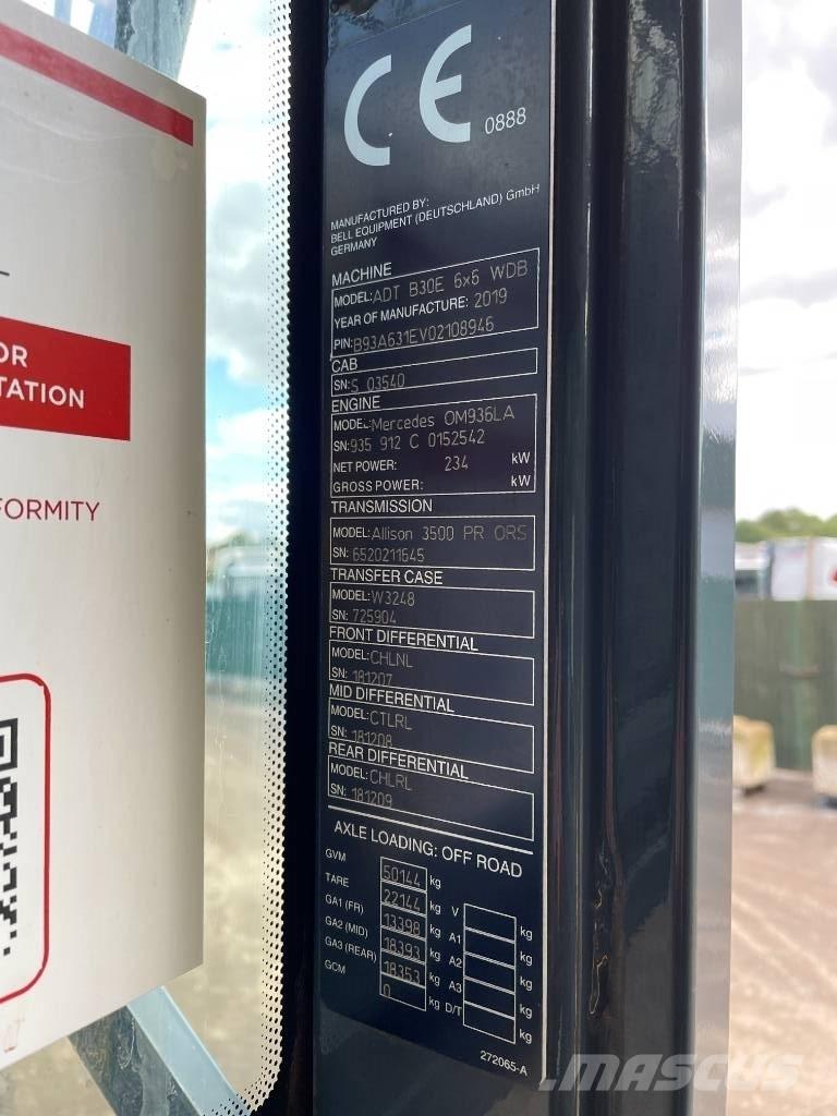 Bell B 30 E Zglobni demperji
