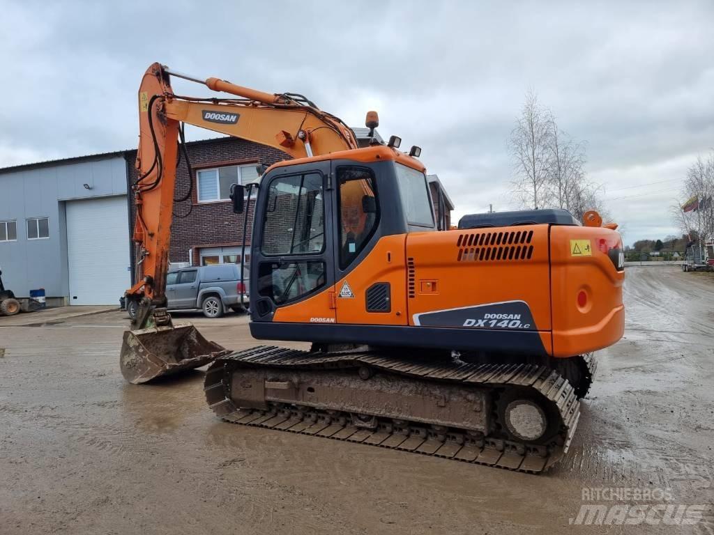 Doosan DX 140 LC Bagri goseničarji